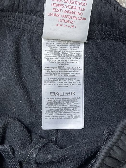 Nike dri-fit штаны 147-158 см подростковые спортивные на манжетах