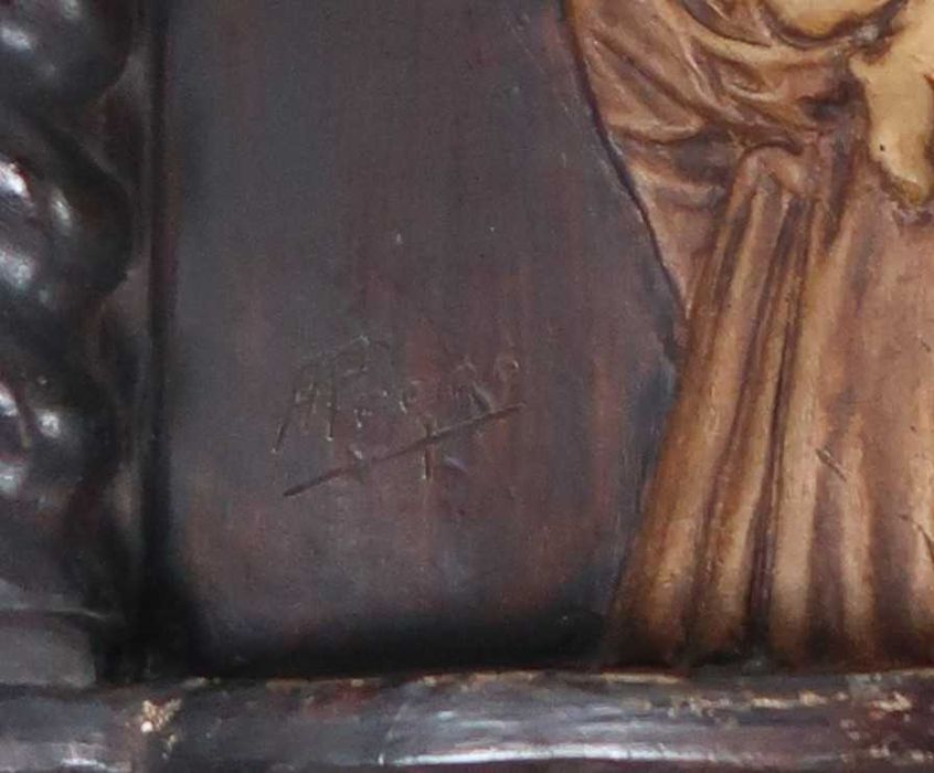 Virgem Santíssima com o Menino - A. Peyro Mezquita (1882/1954) - 53 cm
