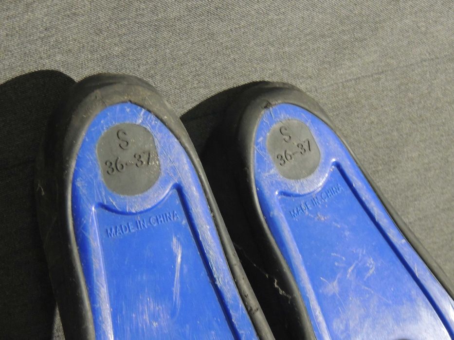 Pe de pato nadadeiras