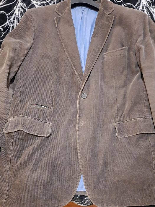 Blazer em bombazine Massimo Dutti T.56