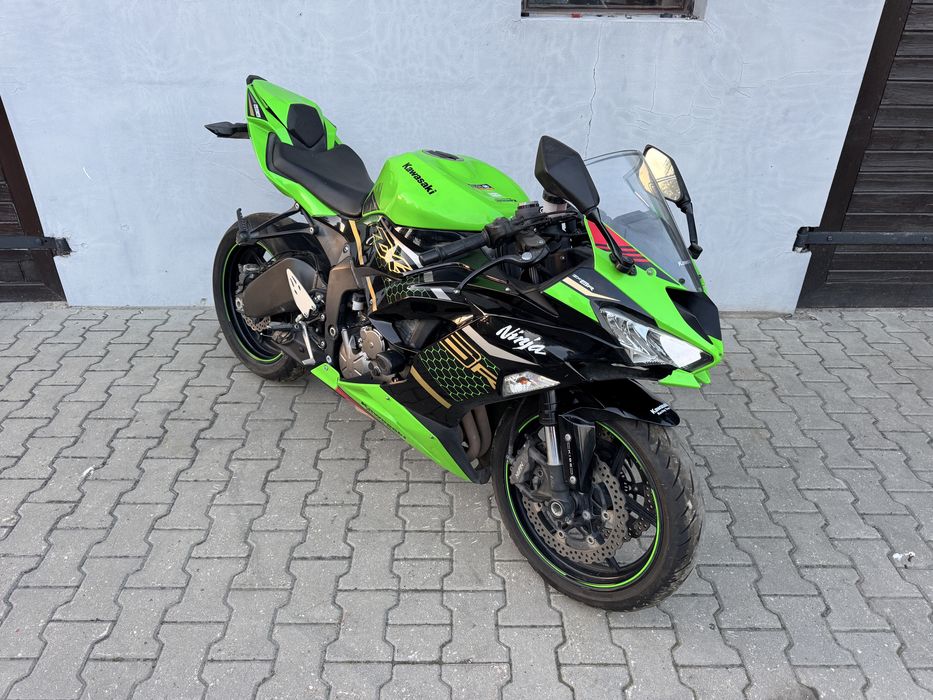 CZĘŚCI Kawasaki Ninja 636 zx-6r 2019-2024 silnik rama lampa owiewki bak felga lagi ogon zacisk set plastiki owiewka kierownica licznik wypełnienie zx6