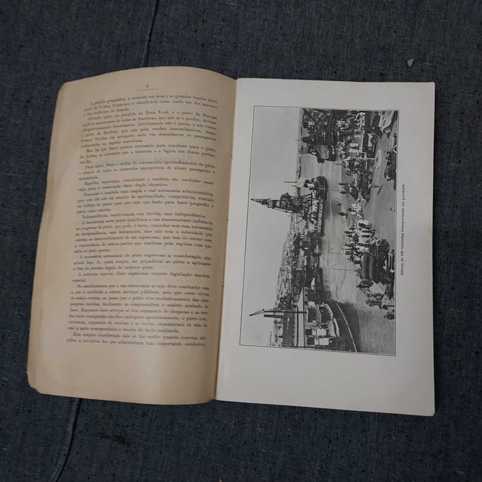 Relatório M.O.P./Administração Geral Porto Lisboa 1934