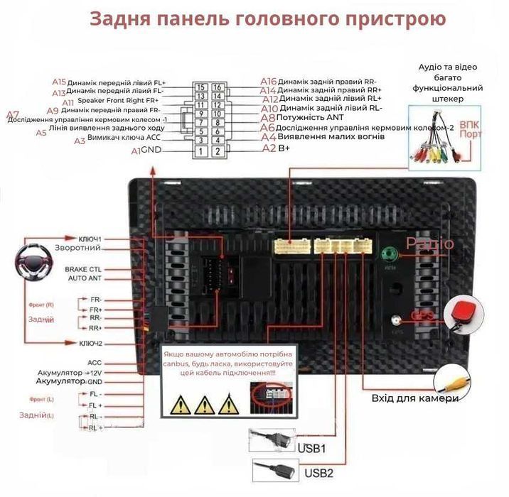 Штатна магнітола Mekede під Toyota RAV4 (2012-2018)
