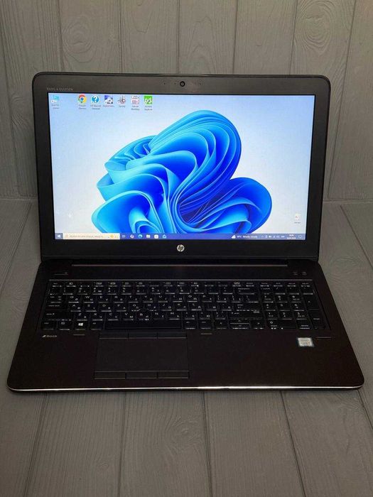 Потужний HP Zbook G4 | i7-7700HQ | 8 Гб DDR4 | 256 SSD  | Ноутбук для монтажу | 204