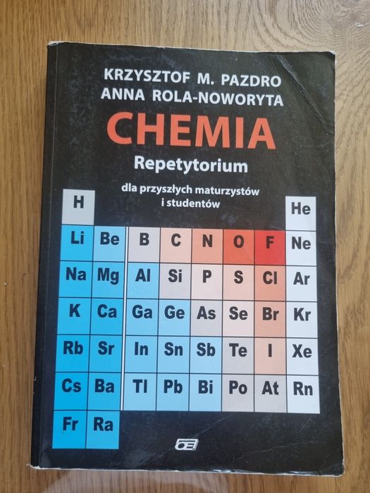 Chemia. Repetytorium dla przyszłych maturzystów i studentów