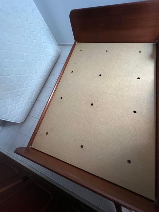 Cama com 4 gavetas + colchão