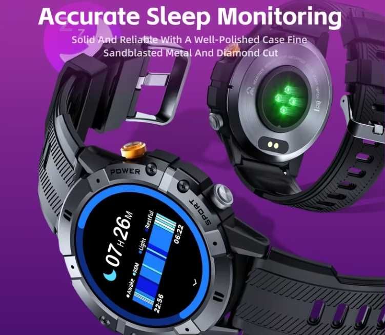 Smartwatch - tytan -PANCERNY