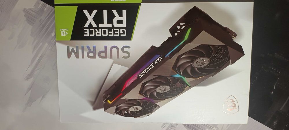 Видеокарта MSI RTX 3070 Suprim 8Gb
