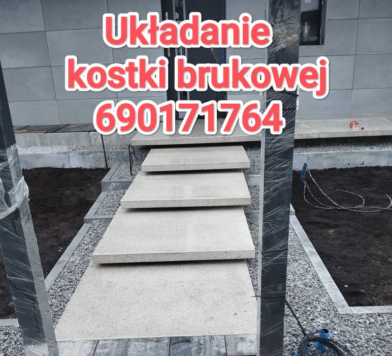 Układanie kostki brukowej