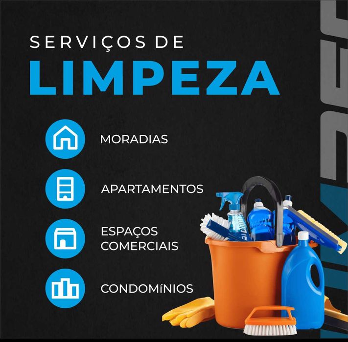 Limpeza ao domicílio ( Moradias, Apartamentos, espaços comerciais e condomínios)