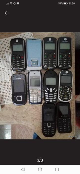 Telemóveis antigos
