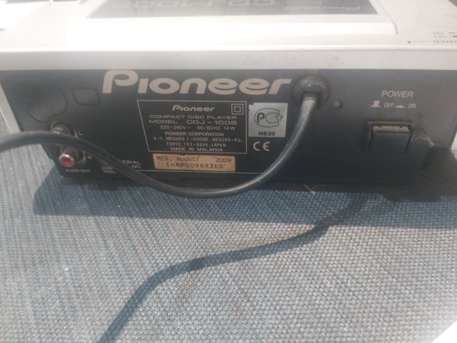 Cdj pioner 100 mistura de som