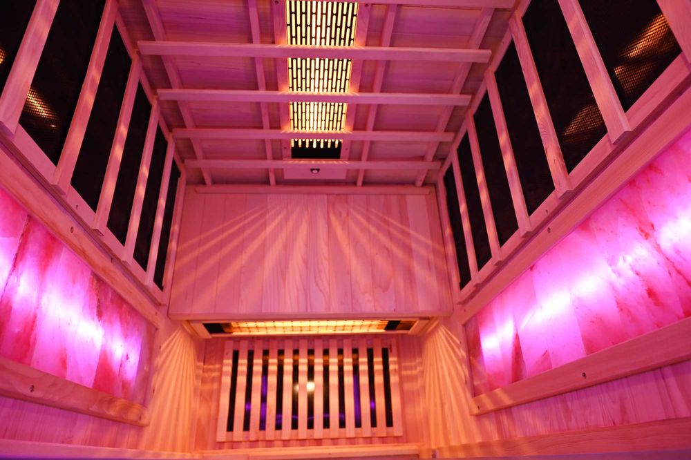 Sauna domowa sucha Infrared +panele solne GN-EA1R 90x90x200cm