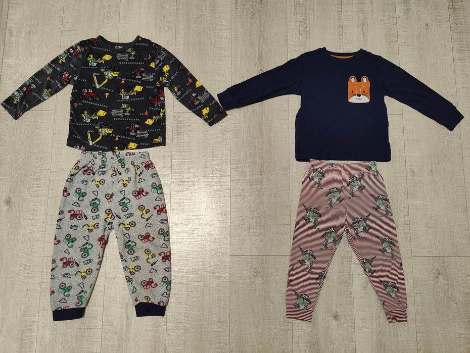 Піжама котонова і піжама флісова на хлопчика 2-3 роки 98 см