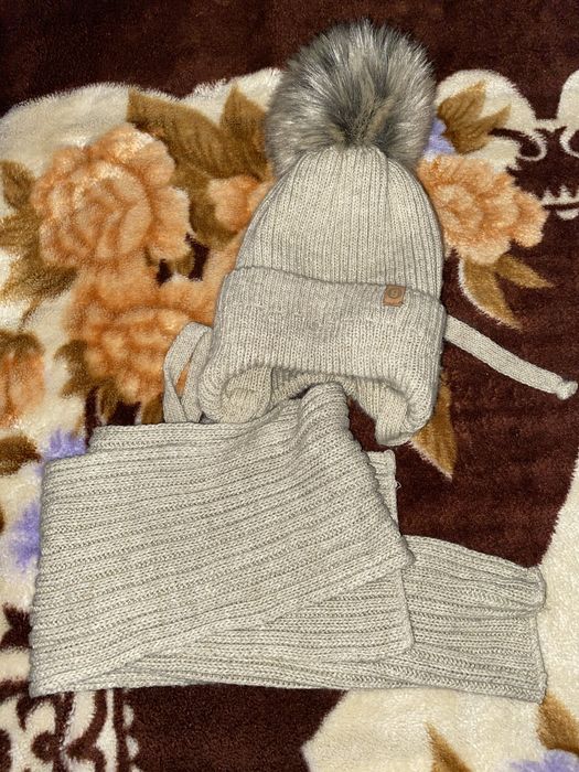 Шапка і шарф комплект