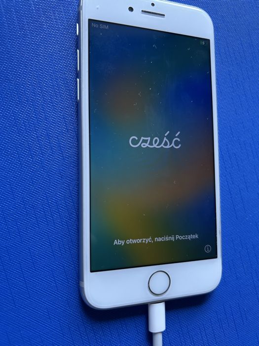 iPhone 8 64GB Silver | 100% sprawny | Pudełko + 2 etui GRATIS
