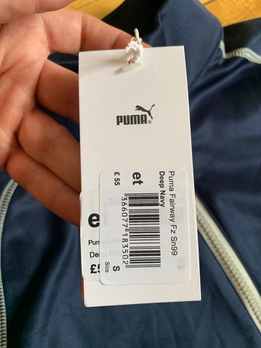 Новая крутейшая мужская спортивная кофта Puma Fairway FZ SN99 оригинал