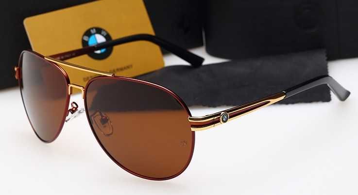 BMW polarizados armação metal - várias cores - NOVOS