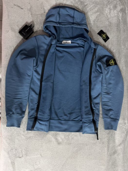 Зип Худи Stone island blue