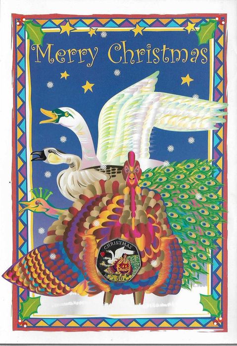 Isle of Man - - - "Merry Christmas" - - - - - Coin