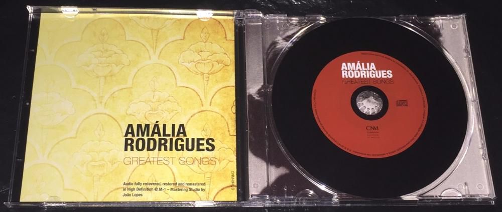 CD AMÁLIA Rodrigues "Greatest Songs" original (novo)