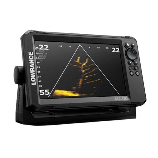 Echosonda Lowrance Eagle Eye 9″ z sonarem / przetwornikiem live.