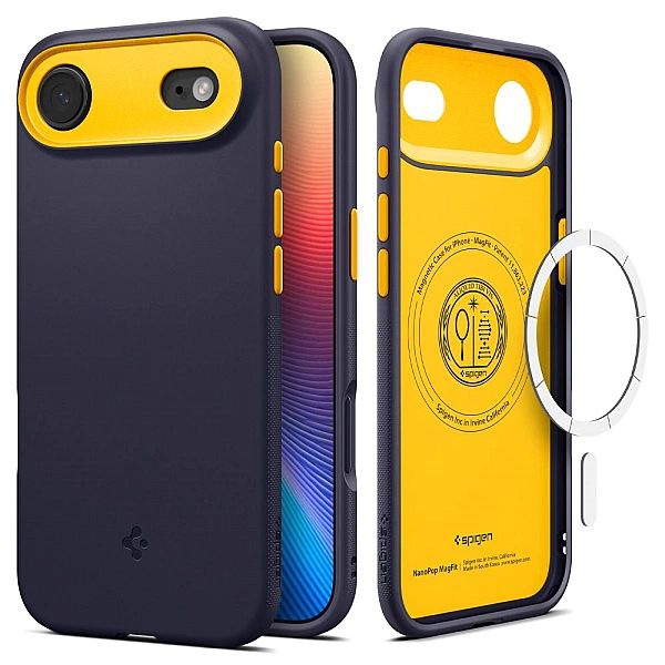 Spigen Nano Pop Mag Magsafe Iphone 17 Air Blueberry Navy