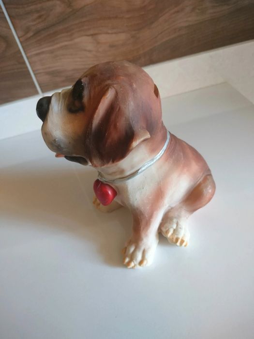 Ceramiczna skarbonka w kształcie Psa