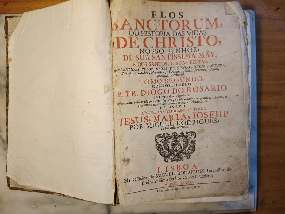 Flos Sanctorum – Tomo Segundo