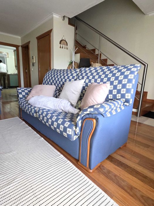 Conjunto de 2 sofás (3lugares+2lugares)