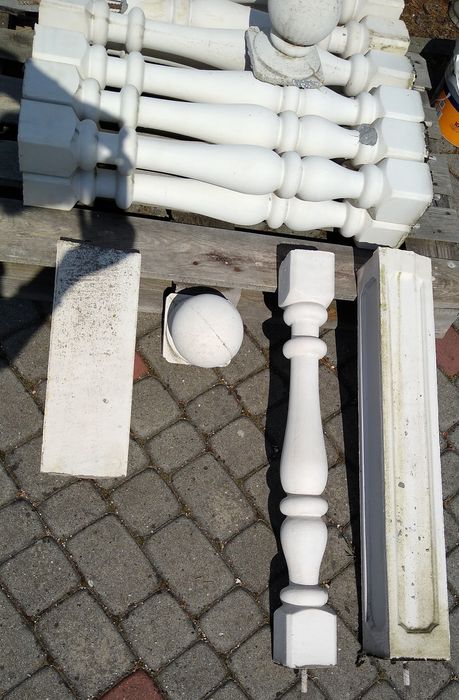 Ozdobne balustrady balkonowe