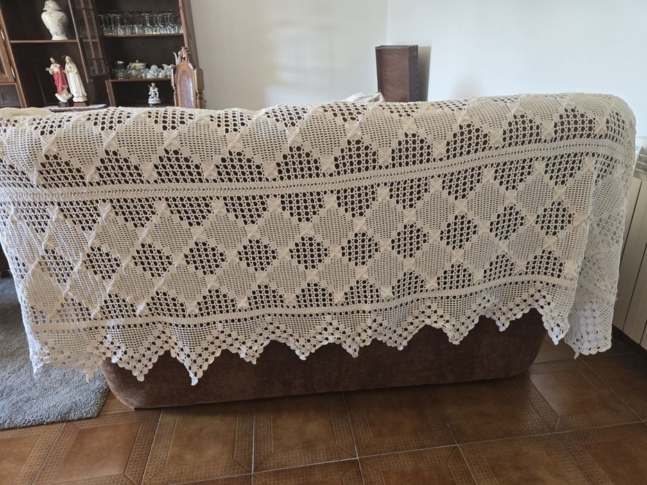 Colcha em croché - feita à mão