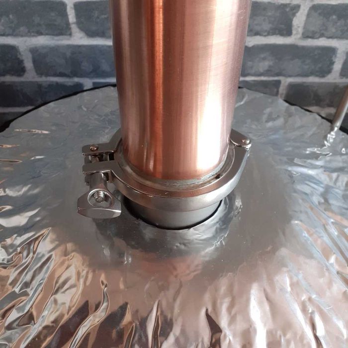 Destylator MIEDZIANY Na Prąd PotStill II [Owoce, zboża, bimber], fi 76