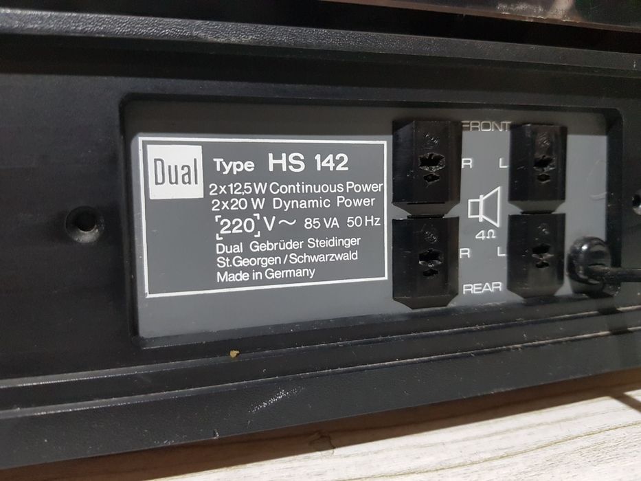 Вініловий програвач/підсилювач Dual HS 142  б/у з Німеччини