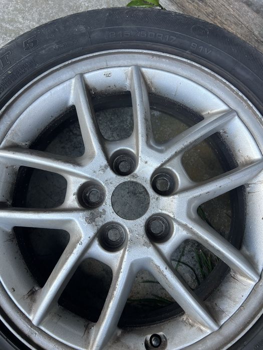 Mitsubishi felgi aluminiowe Lancer, eclipse koła opony 215/50 R17