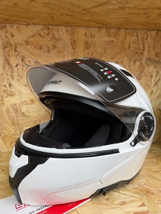 capacete sprint modular - oferta pinlock - novo