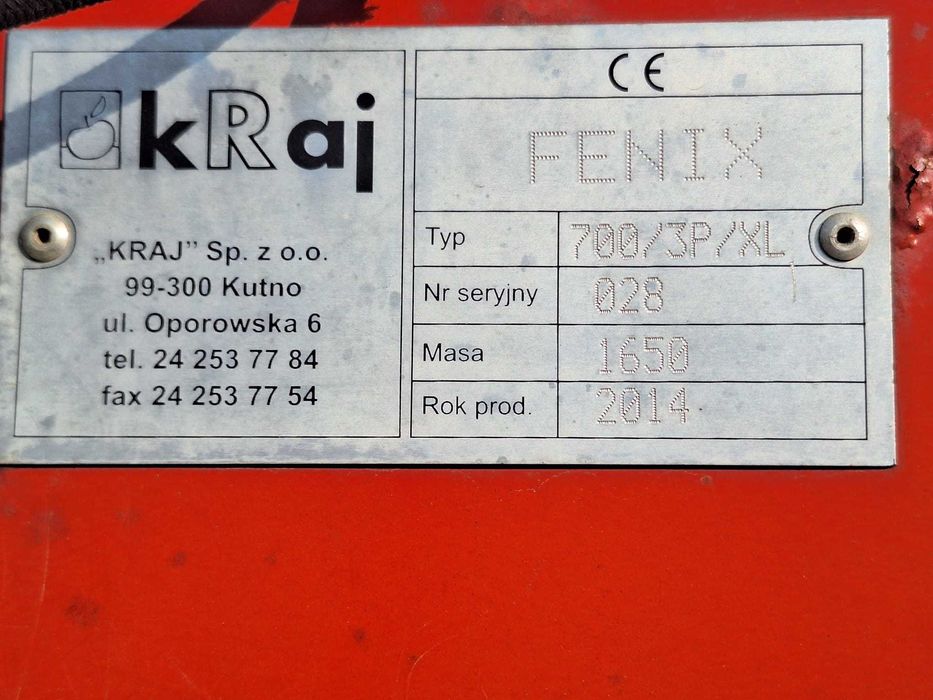 Agregat uprawowo-siewny Unia Fenix 700/3