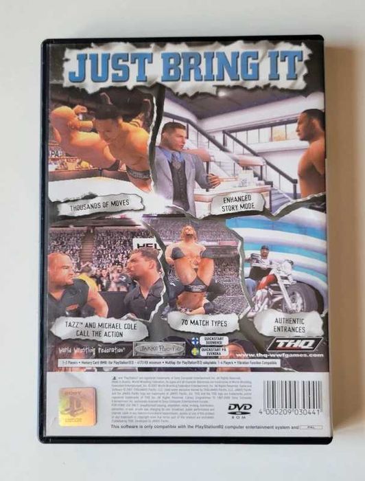 WWF Smackdown Just Bring It PS2 pal uk
