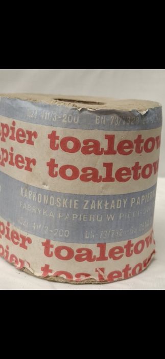 Papier toaletowy Piechowice prl