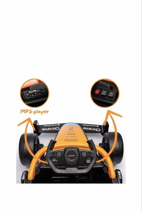 Carinho a bateria mclaren f1 urgente