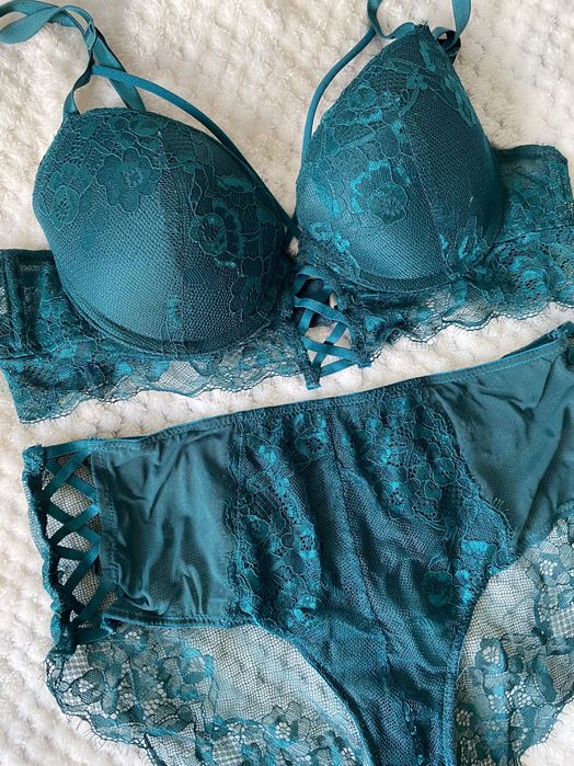 komplet bielizny koronkowej