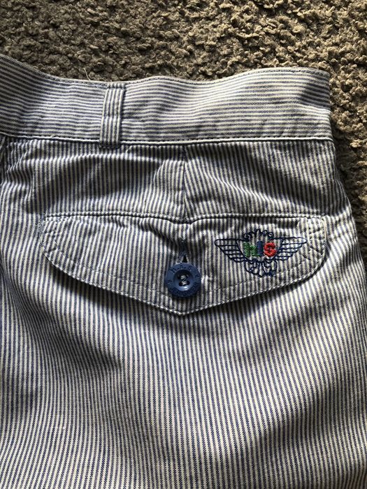 vintage marynistyczne spodnie Włochy