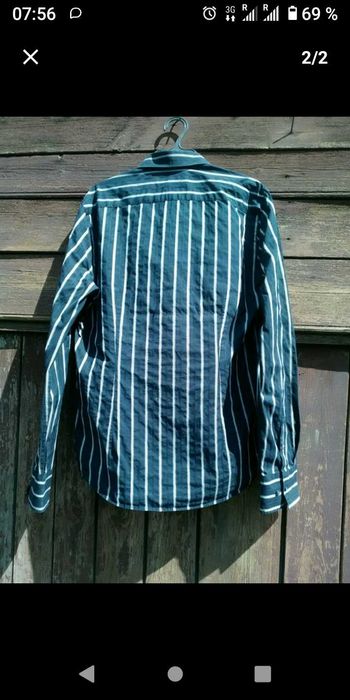 Мужская рубашка бренда Riley Black