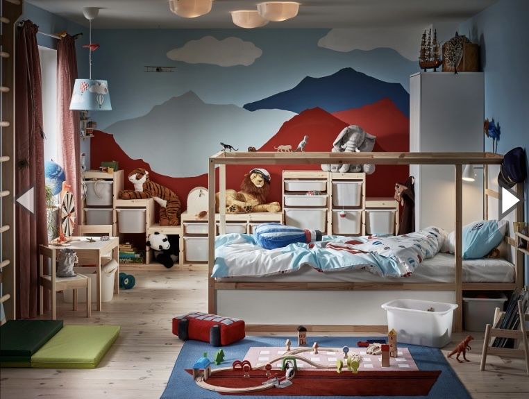 Комплект Ліжко дитяче IKEA  та матрас IKEA