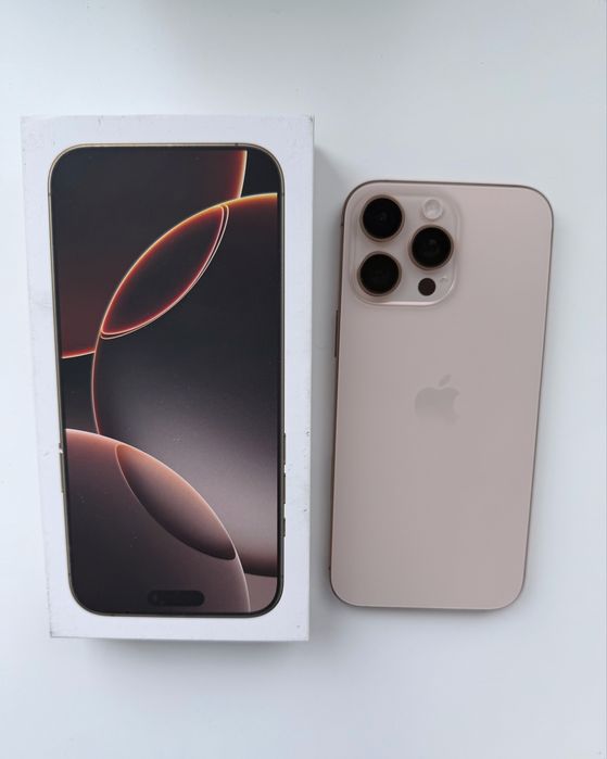 Apple iPhone 16 Pro Max 512Gb Desert Titanium + чохли
