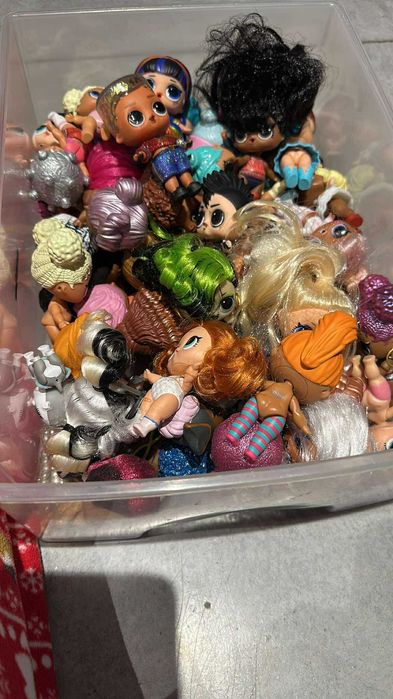 Coleção super gira de bonecas LOL