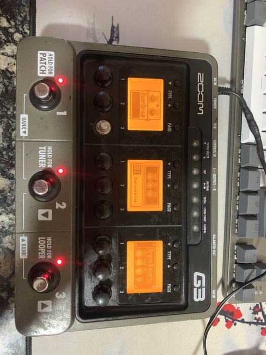 Zoom G3 гітарний процесор