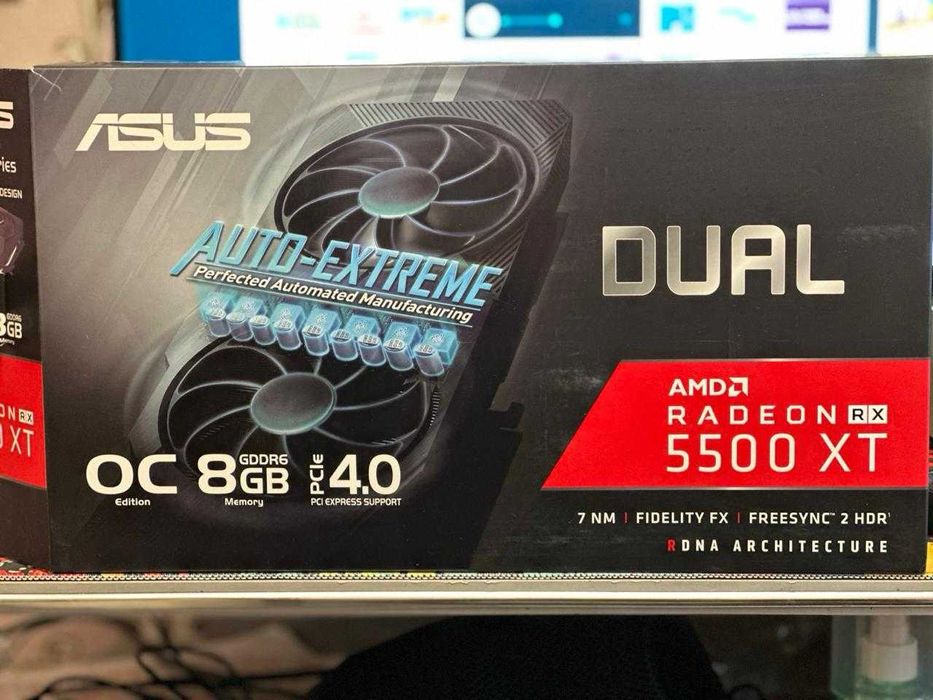 Відеокарта ASUS AMD Radeon RX 5500 XT