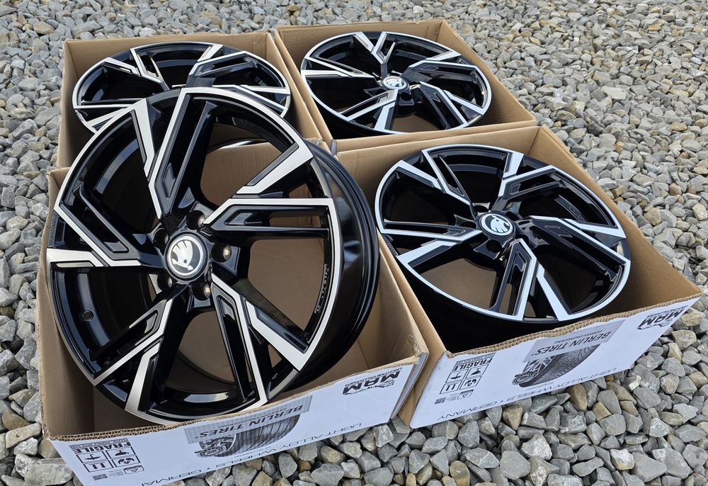 5x112 18 SKODA NOWE ALUFELGi Superb 1 2 3 Octavia VRS Kodiaq rs5