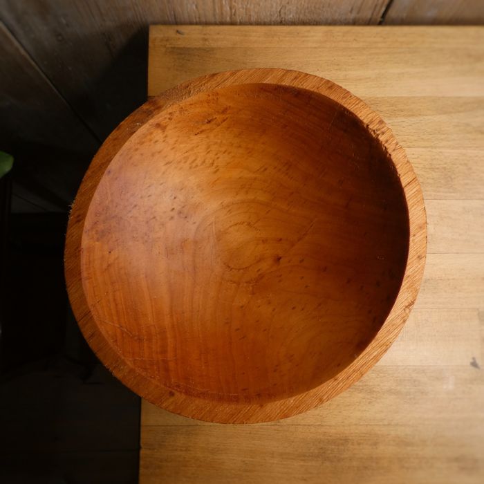 Miska misa drewniana wierzba handmade wooden bowl boho rękodzieło etno